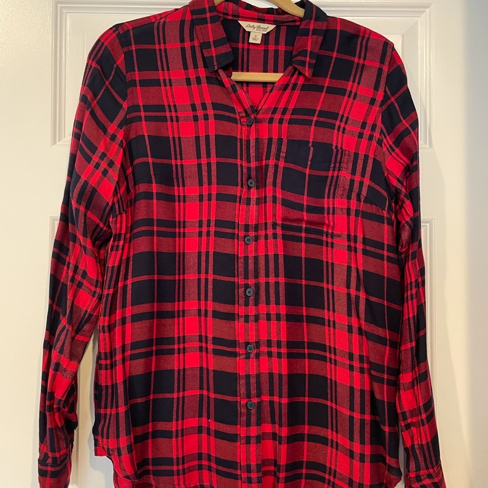 Lucky Brand Plaid Shirt - Picture 4 of 8